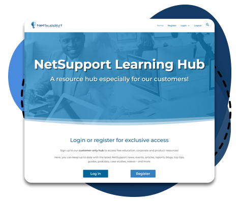LearningHub NetSupport Learning Hub image for page